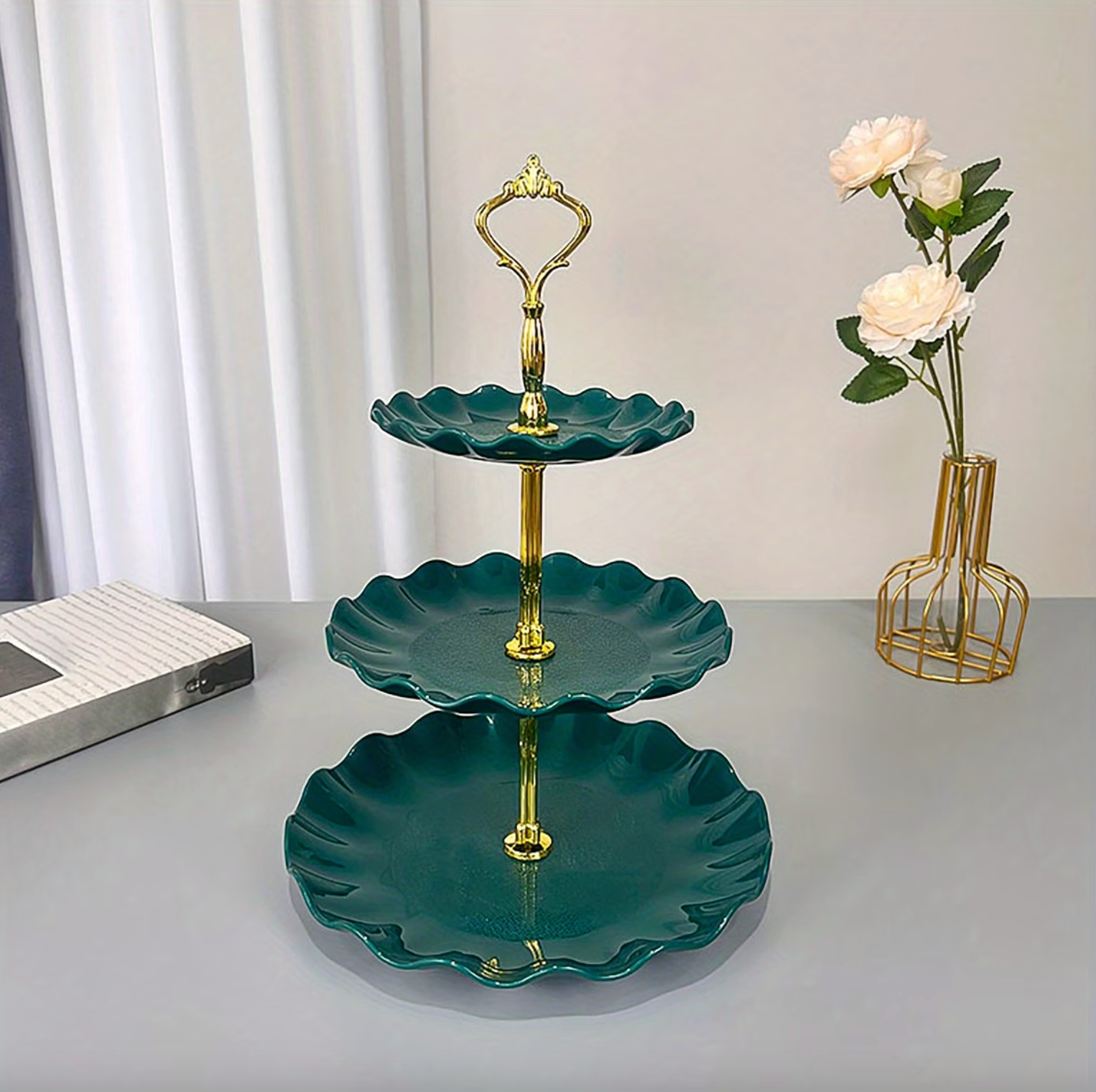 Elegant Tiered Serving Stand - LuxeServe™
