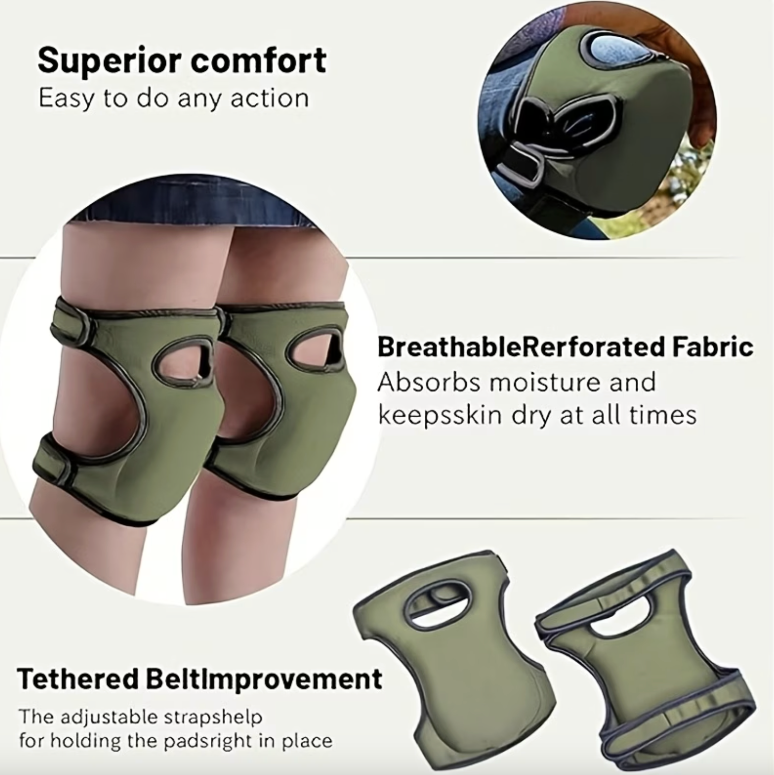 Knee Pads for Pain Relief - GardenEase™ Comfort Gear