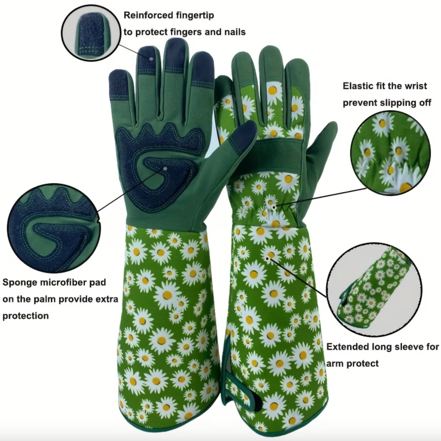ThornGuard™ Protective Garden Gloves - Ultimate Comfort Fit