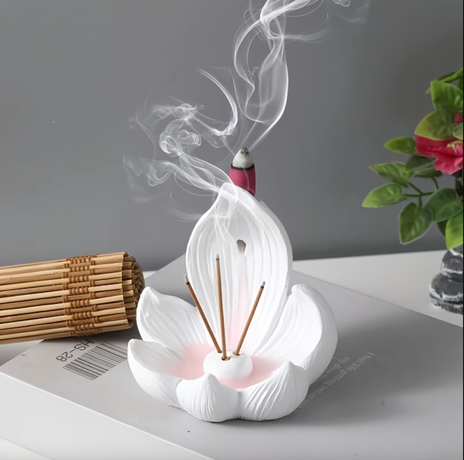 AromaFlow™ - Lotus Incense Fountain with Soothing Mist