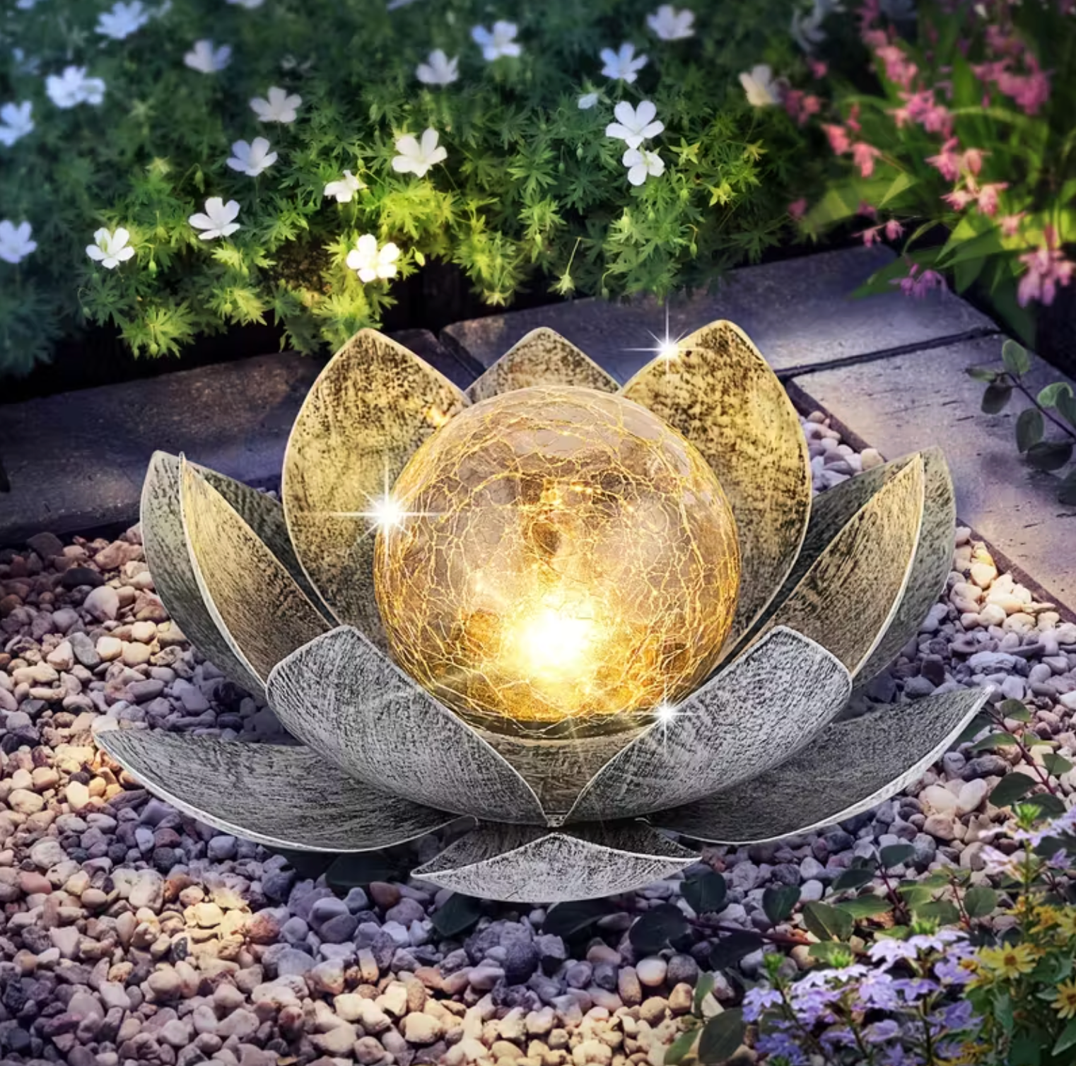 Luminous Lotus Light - SolaraGlow™