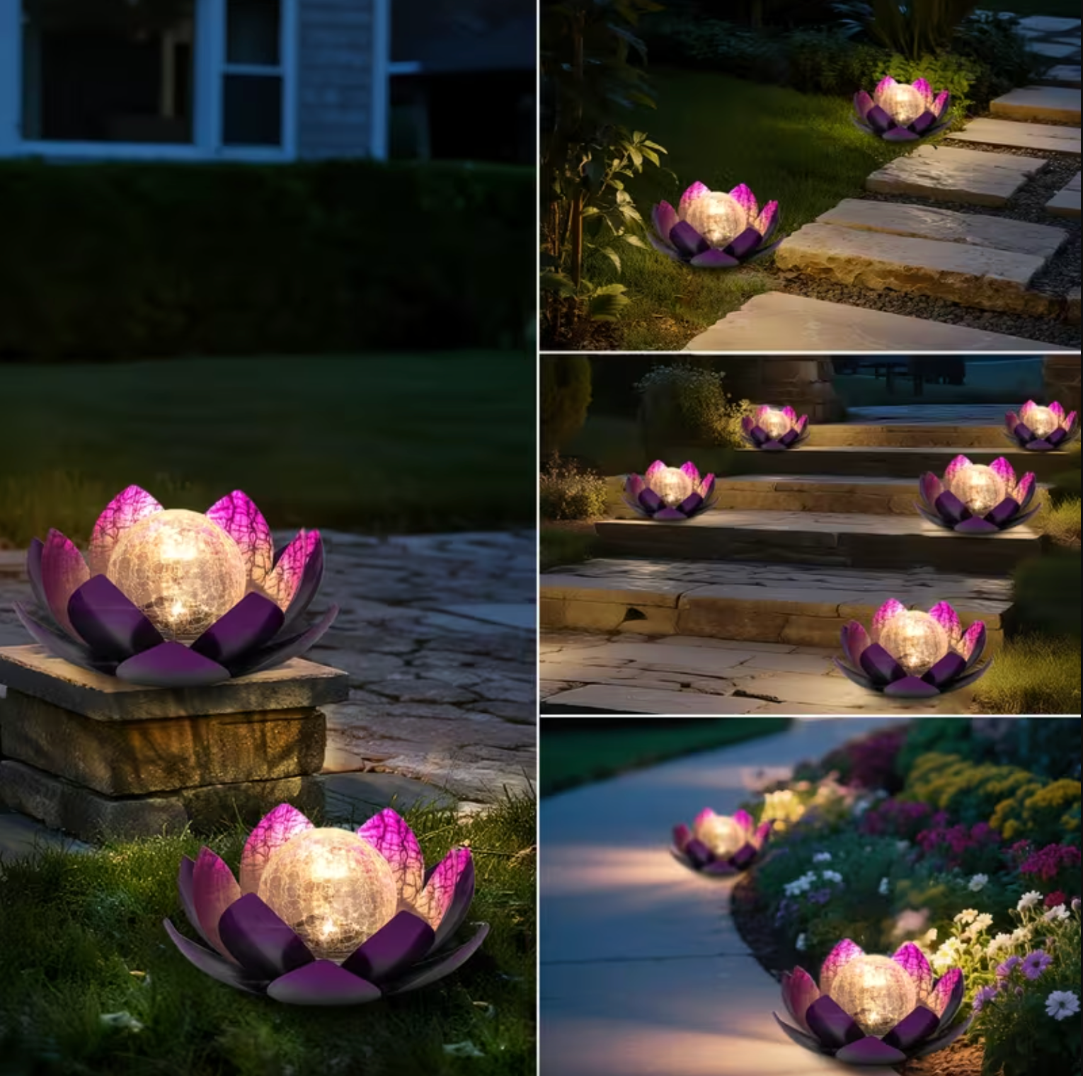 Luminous Lotus Light - SolaraGlow™