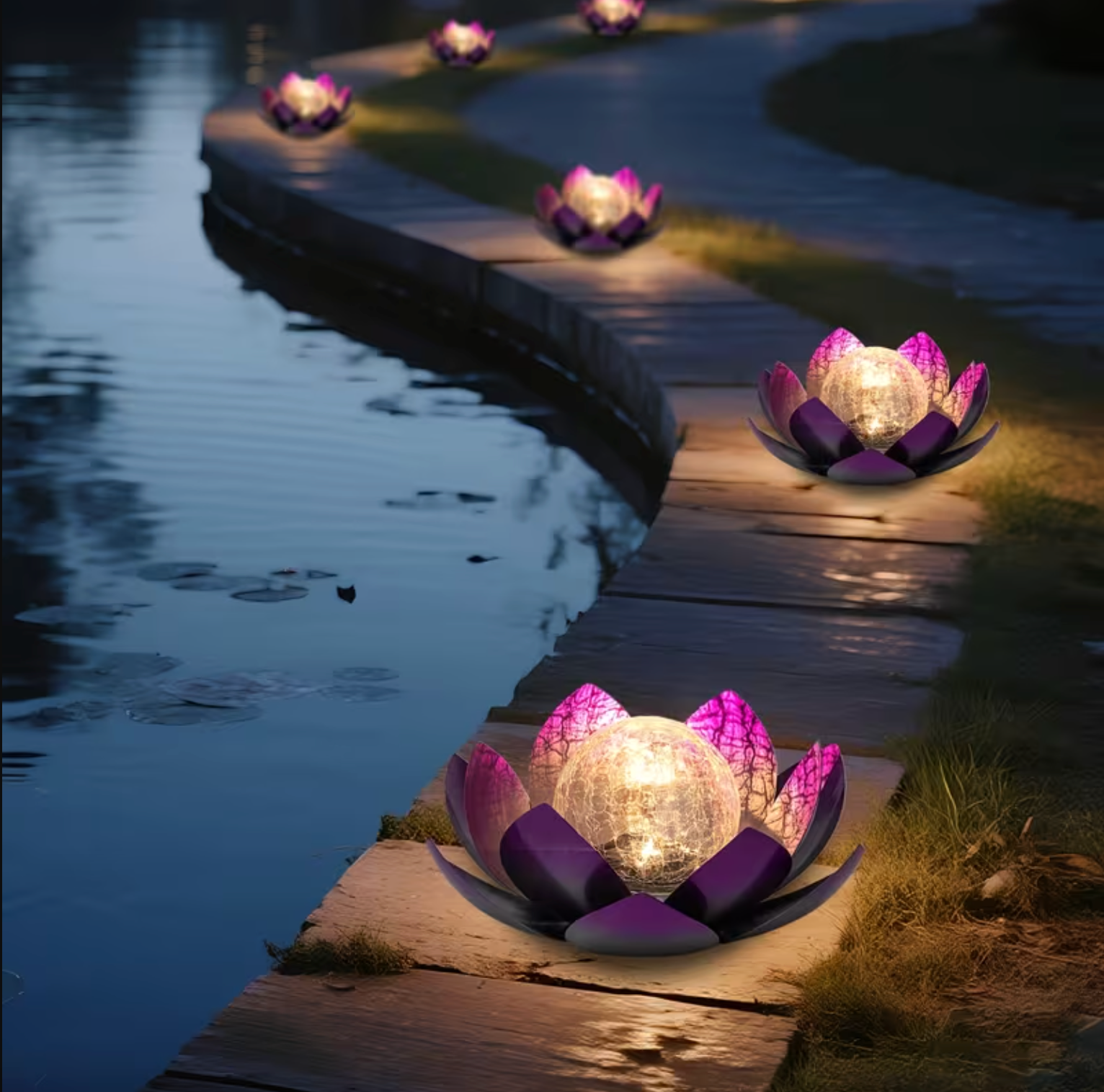 Luminous Lotus Light - SolaraGlow™