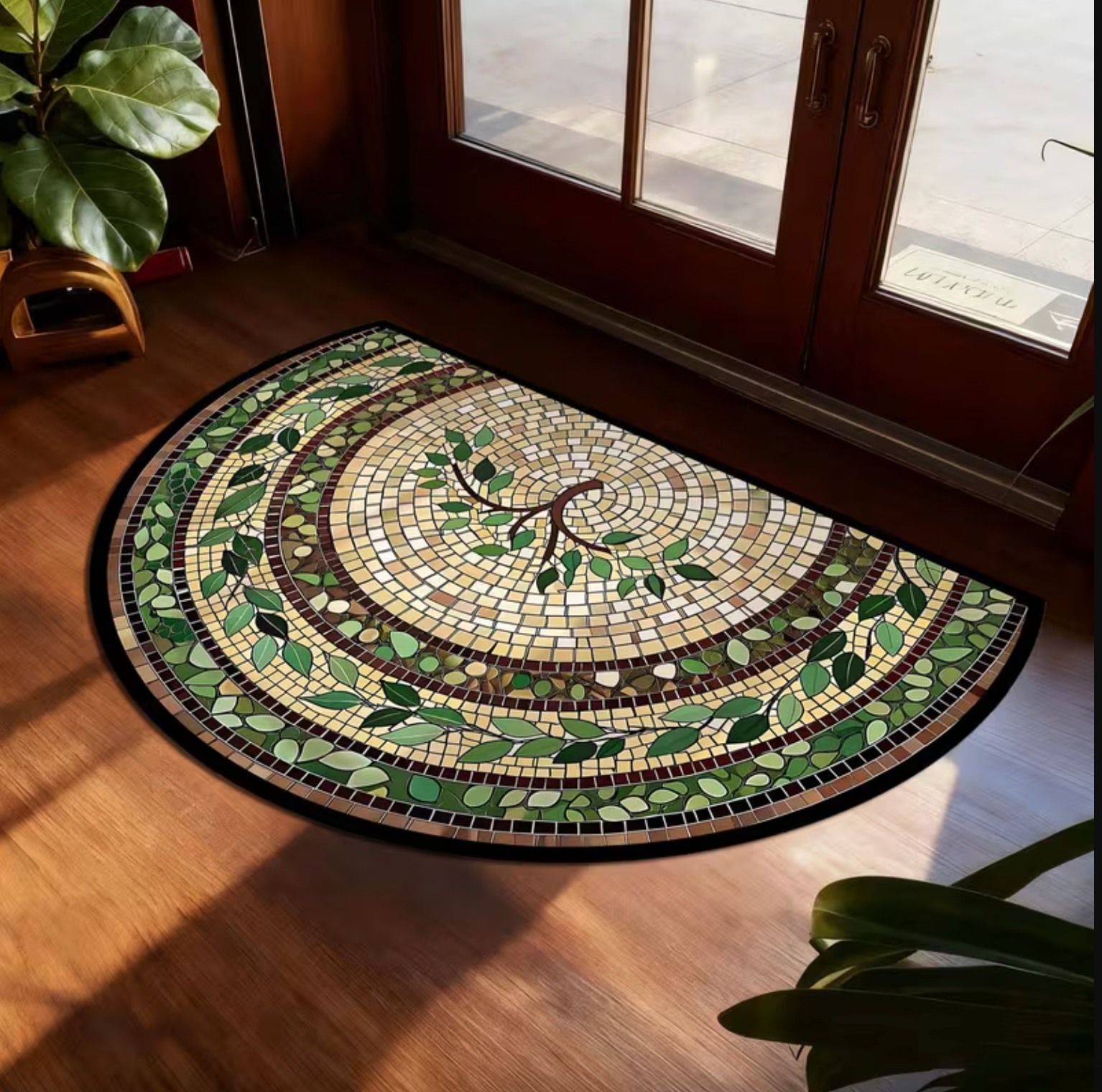 Mosaic Vine Doormat - GreenNest™