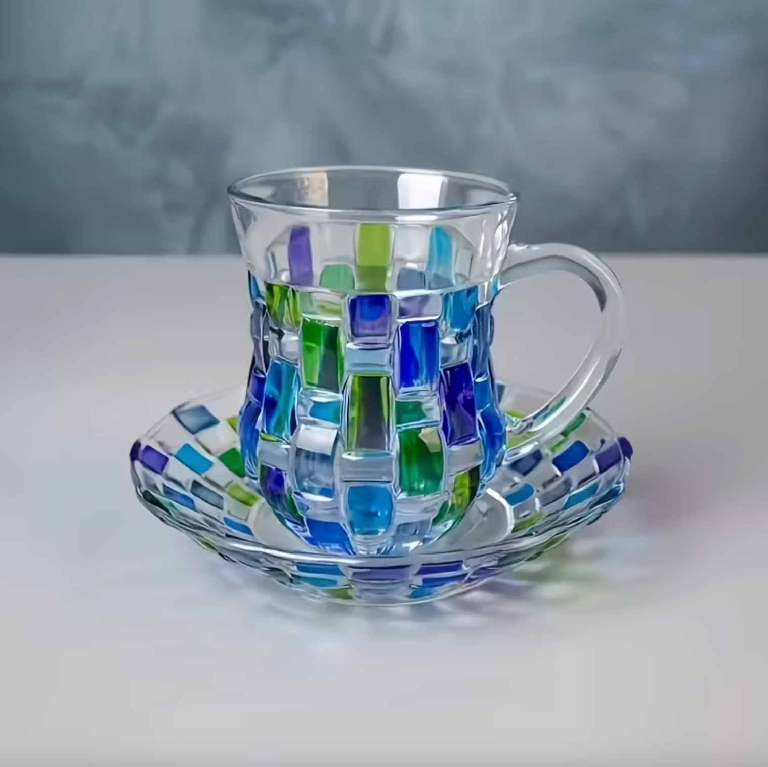 Mosaic Glass Art - LuminaCraft™