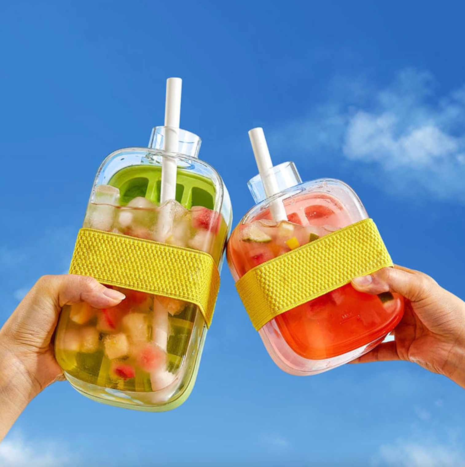 Ice Bottle - FrostFlow™ 2-in-1 Hydration Solution