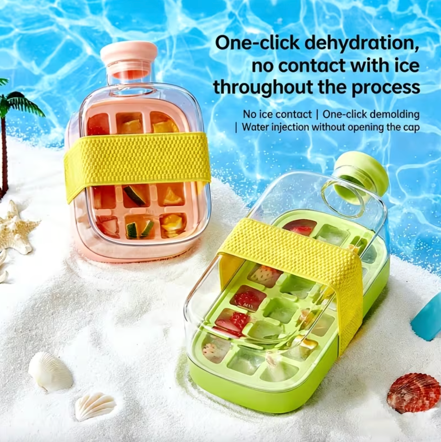 Ice Bottle - FrostFlow™ 2-in-1 Hydration Solution