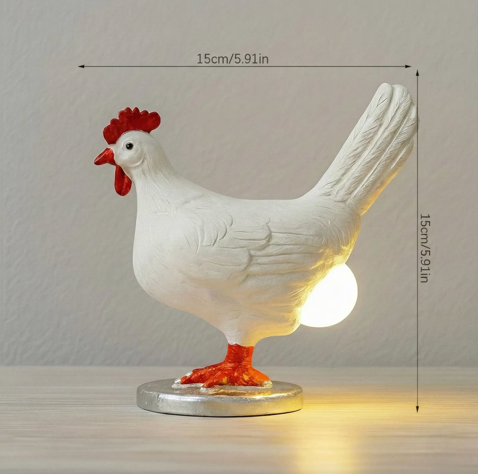 Illuminated Egg Lamp - Luminous Nest