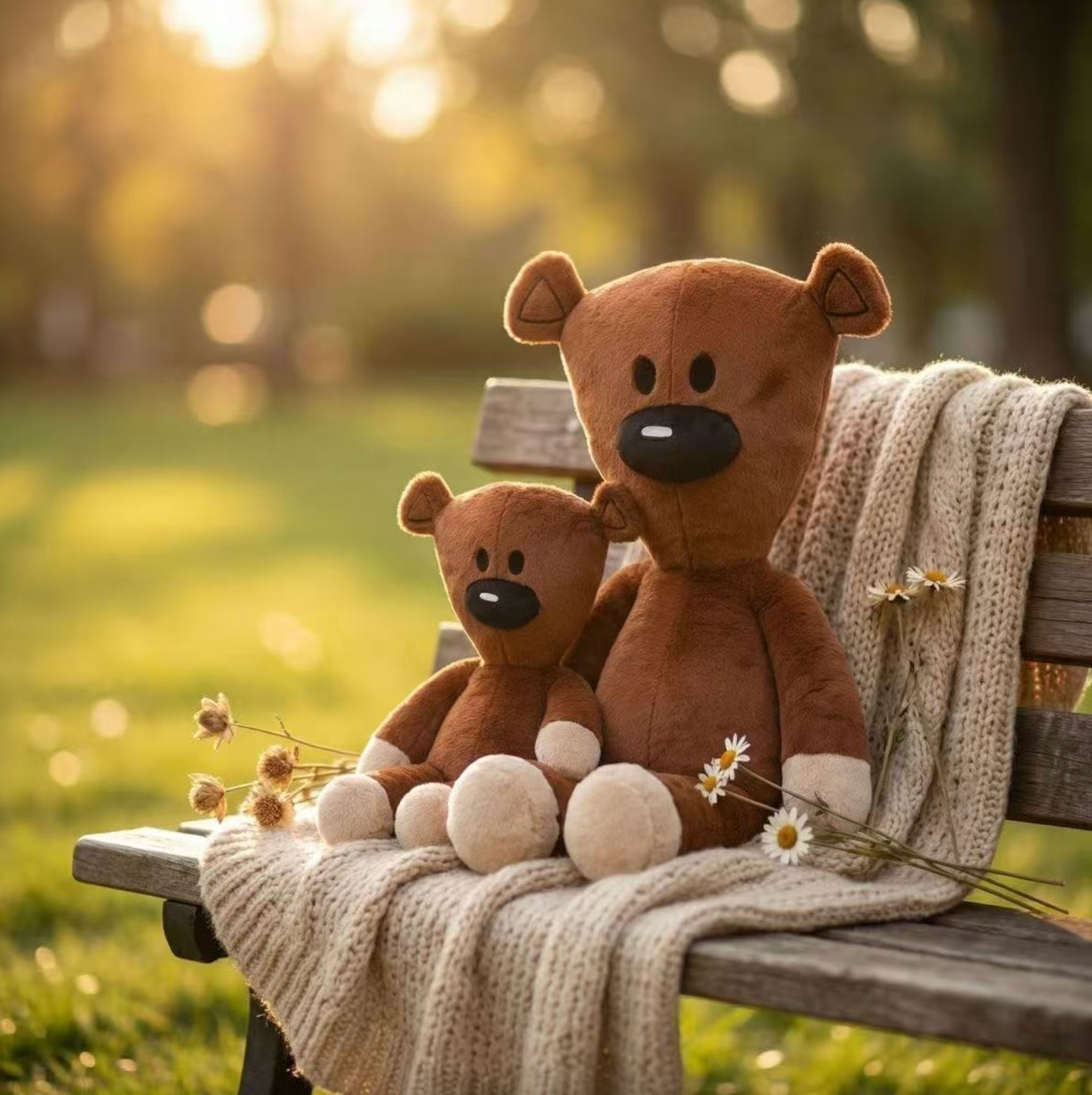 Comfort Bear - SnuggleNest™ Plush Toy for All Ages