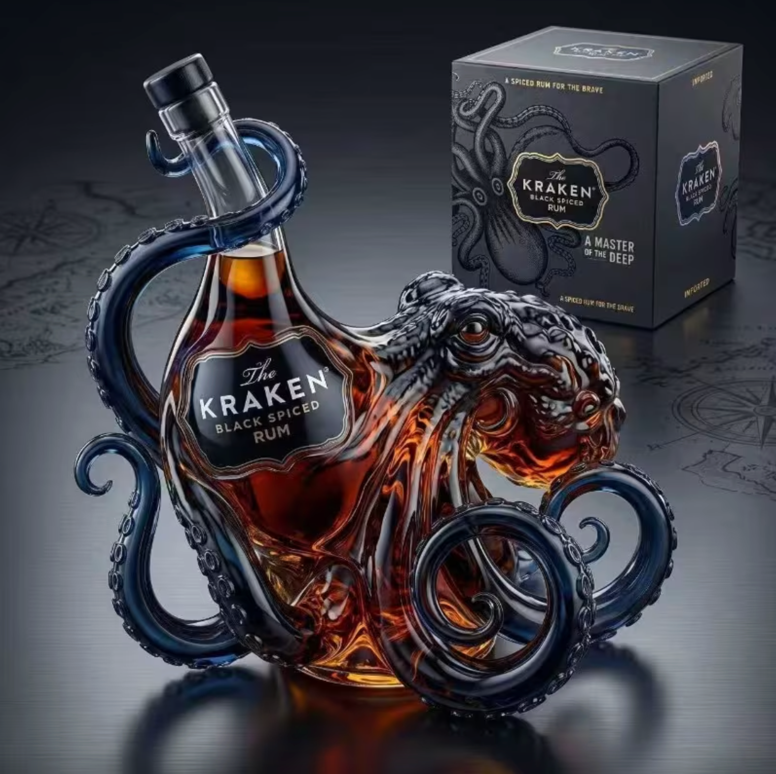 Abyssal Decanter - Nautilus Luxe
