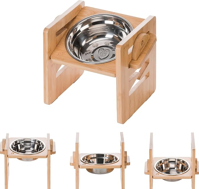 Elevated Pet Feeding Station - Pawsitive Comfort
