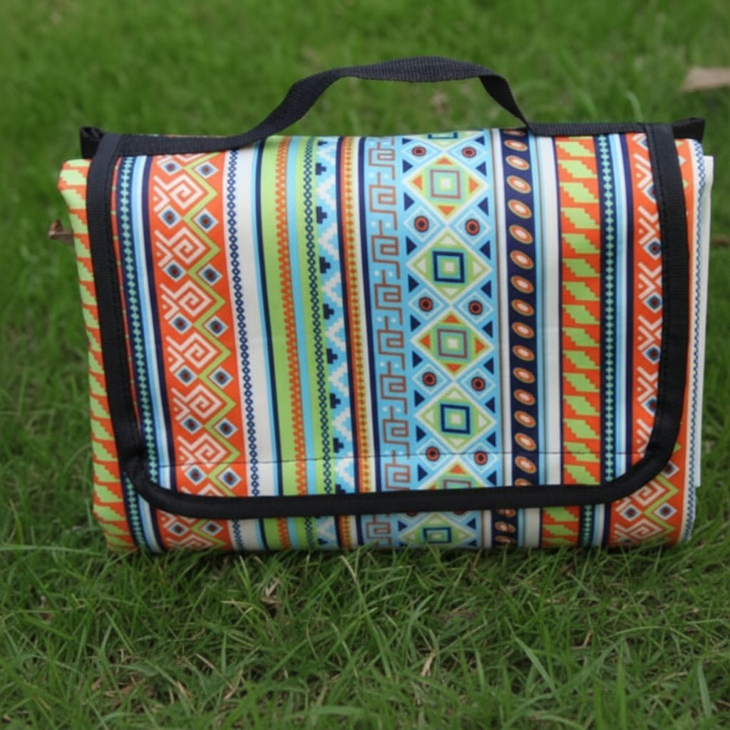 Waterproof Outdoor Blanket - TerraNest Ethnic Design
