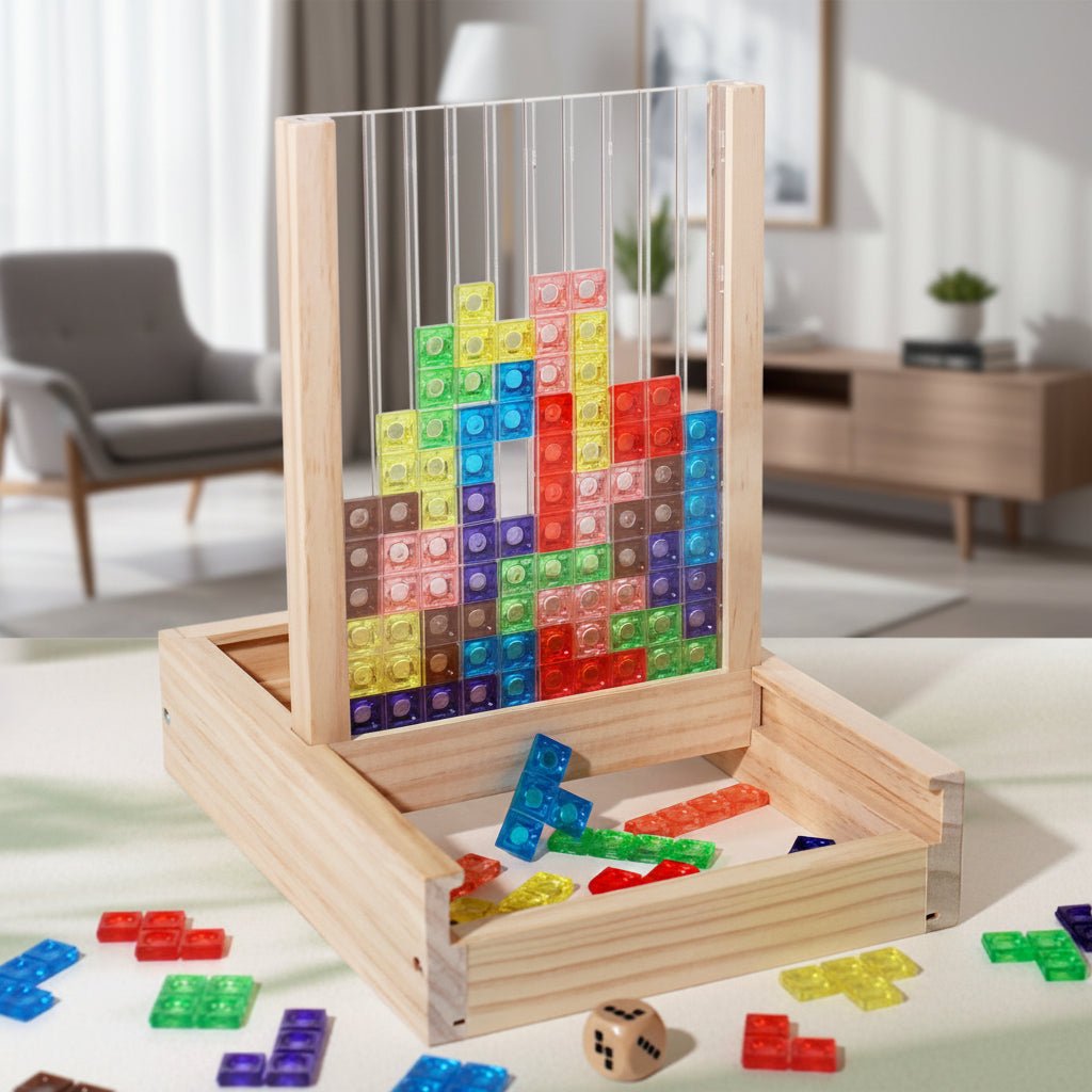 Cognitive Wooden Puzzle - EcoMind Toys