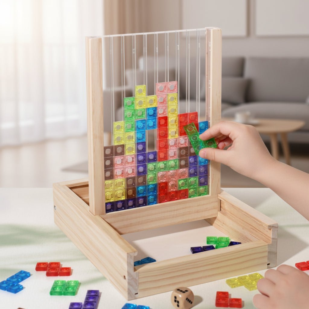 Cognitive Wooden Puzzle - EcoMind Toys