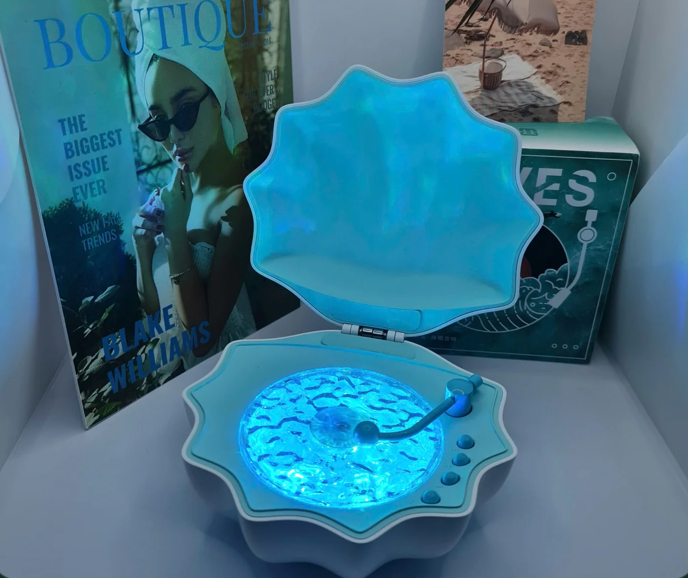WaveSound™ - Vinyl Wave Bluetooth Speaker with Deep Bass