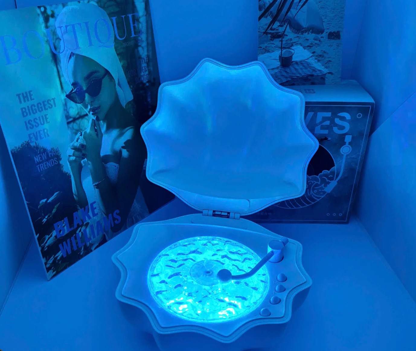 WaveSound™ - Vinyl Wave Bluetooth Speaker with Deep Bass
