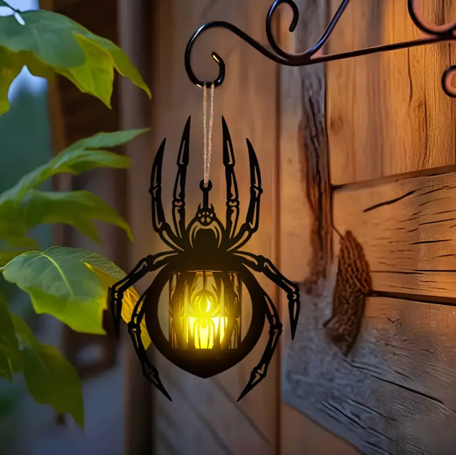 Illuminating Spider Lantern Candle Holder - Luminara Luxe