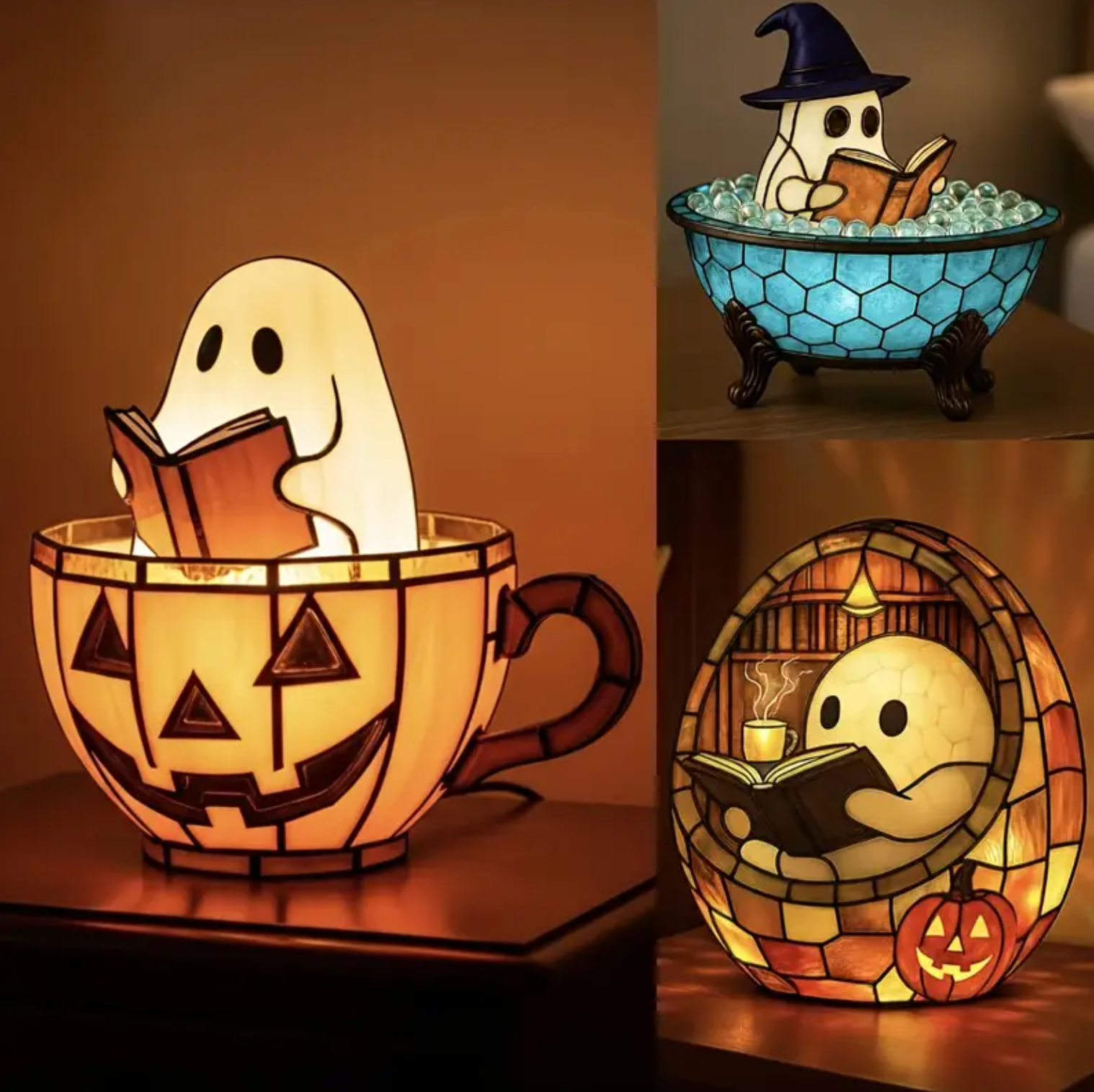 Ghost Glow Lamp - Lumina Luxe Cozy Lighting
