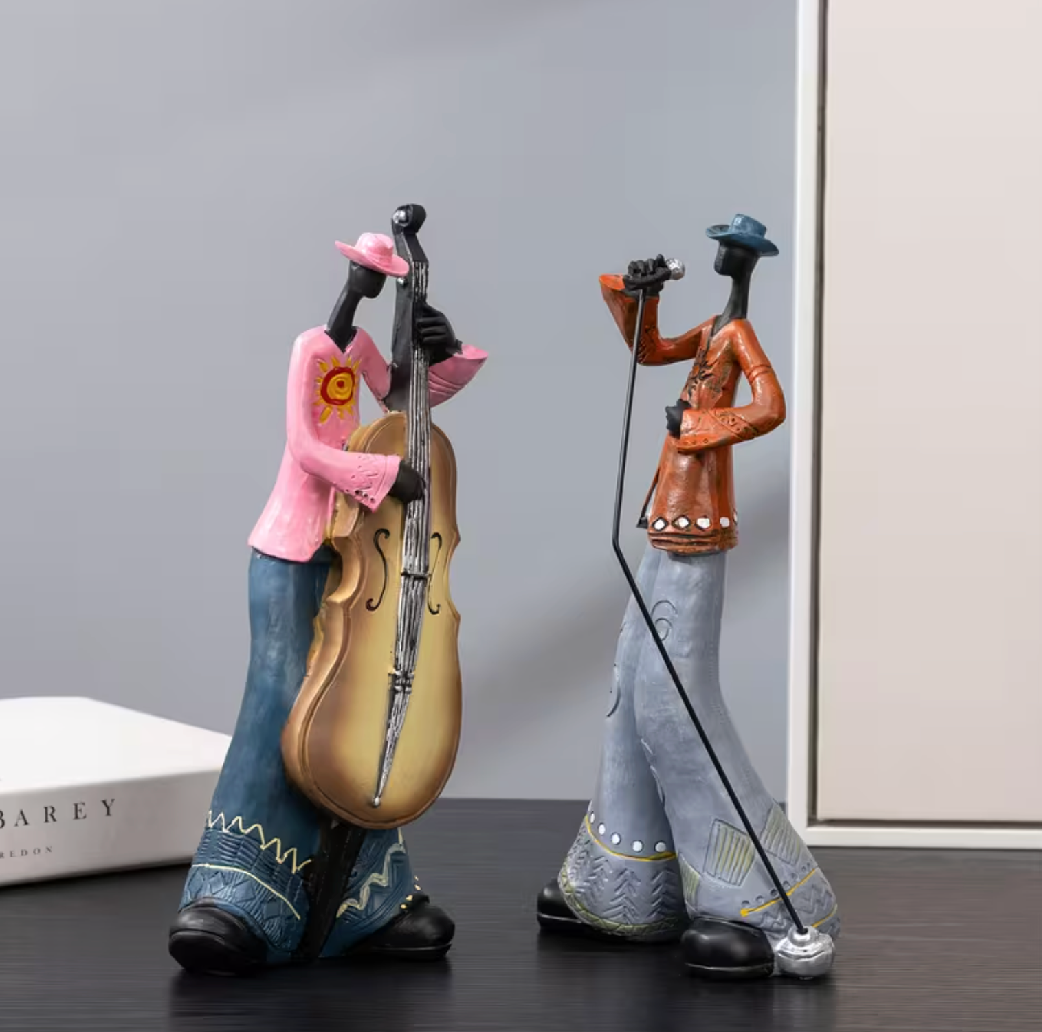 Vintage Jazz Band Figurines - HarmonyCraft Collectibles