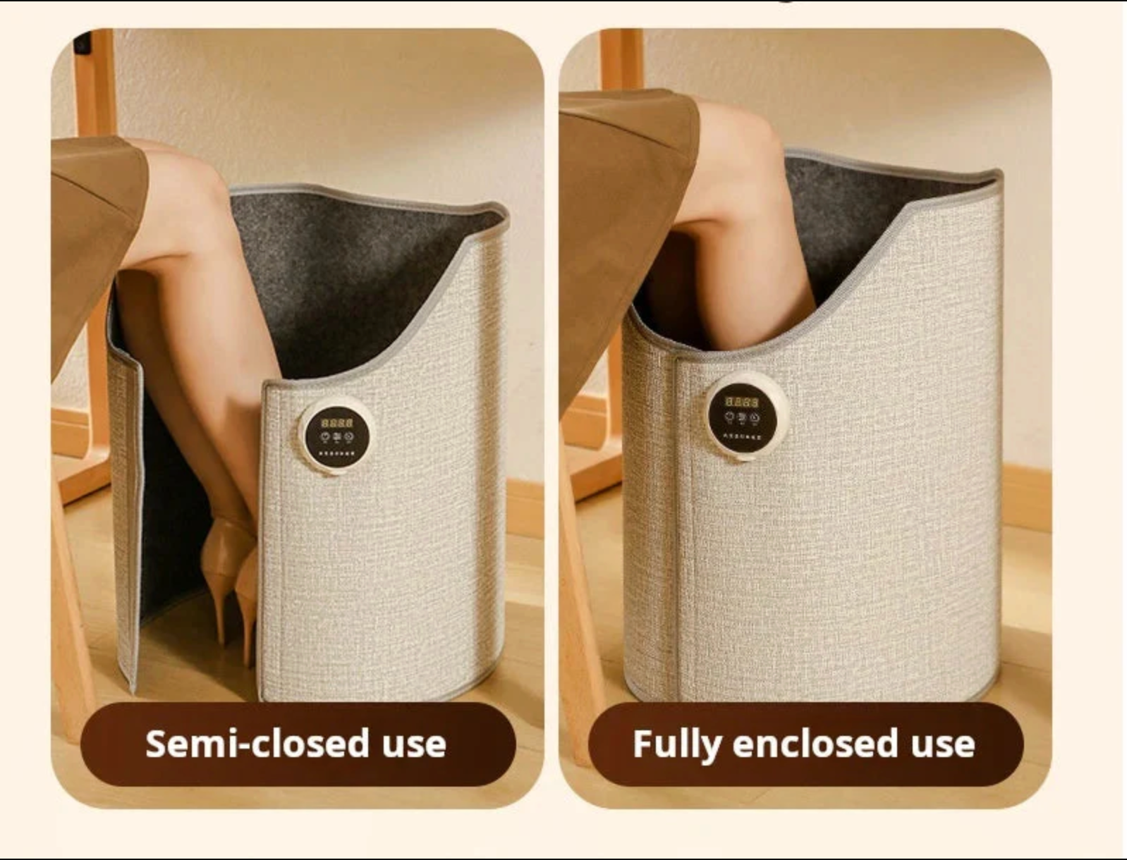 CozyHeat™ - Under-desk Personal Space Heater with Adjustable Thermostat
