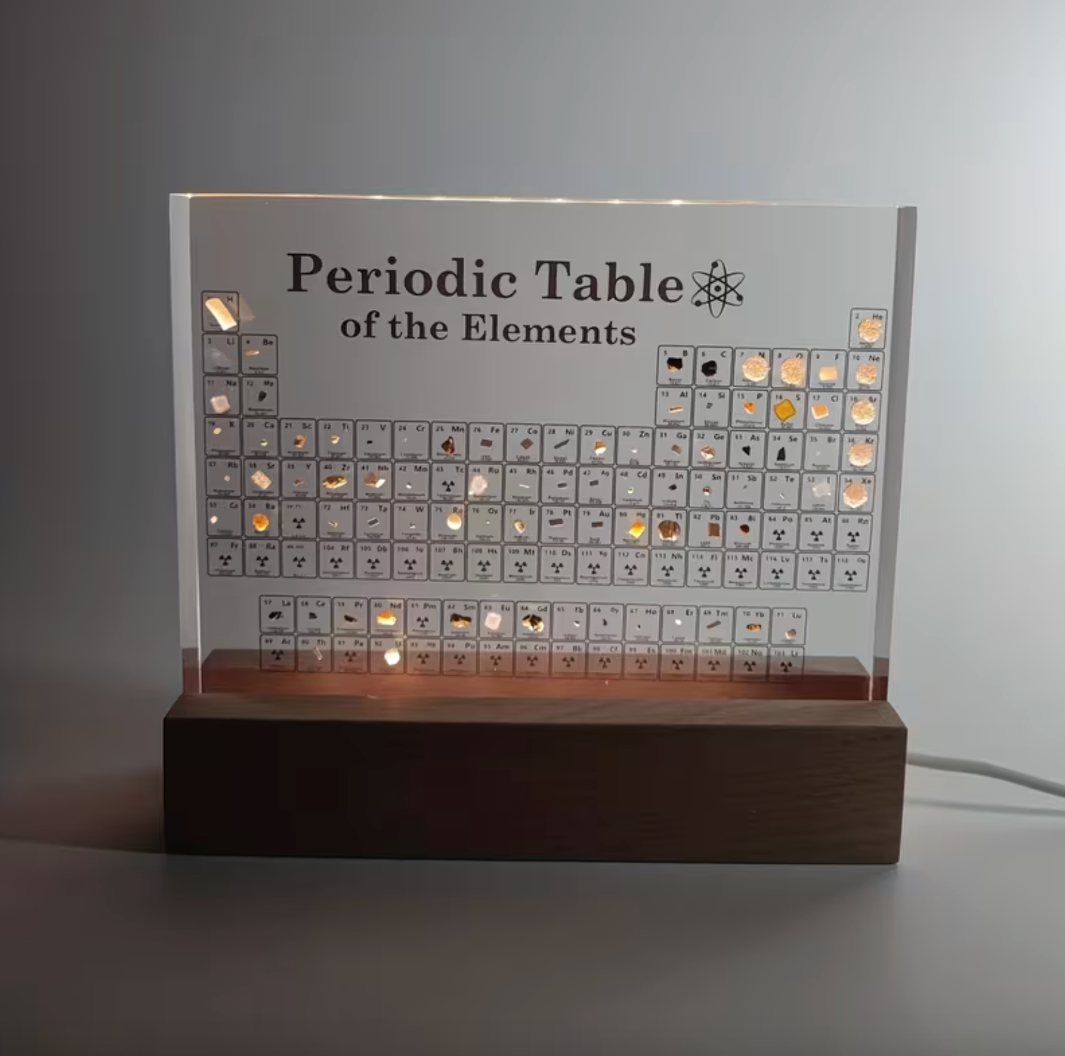 Elemental Light Table Lamp - Luminara Designs
