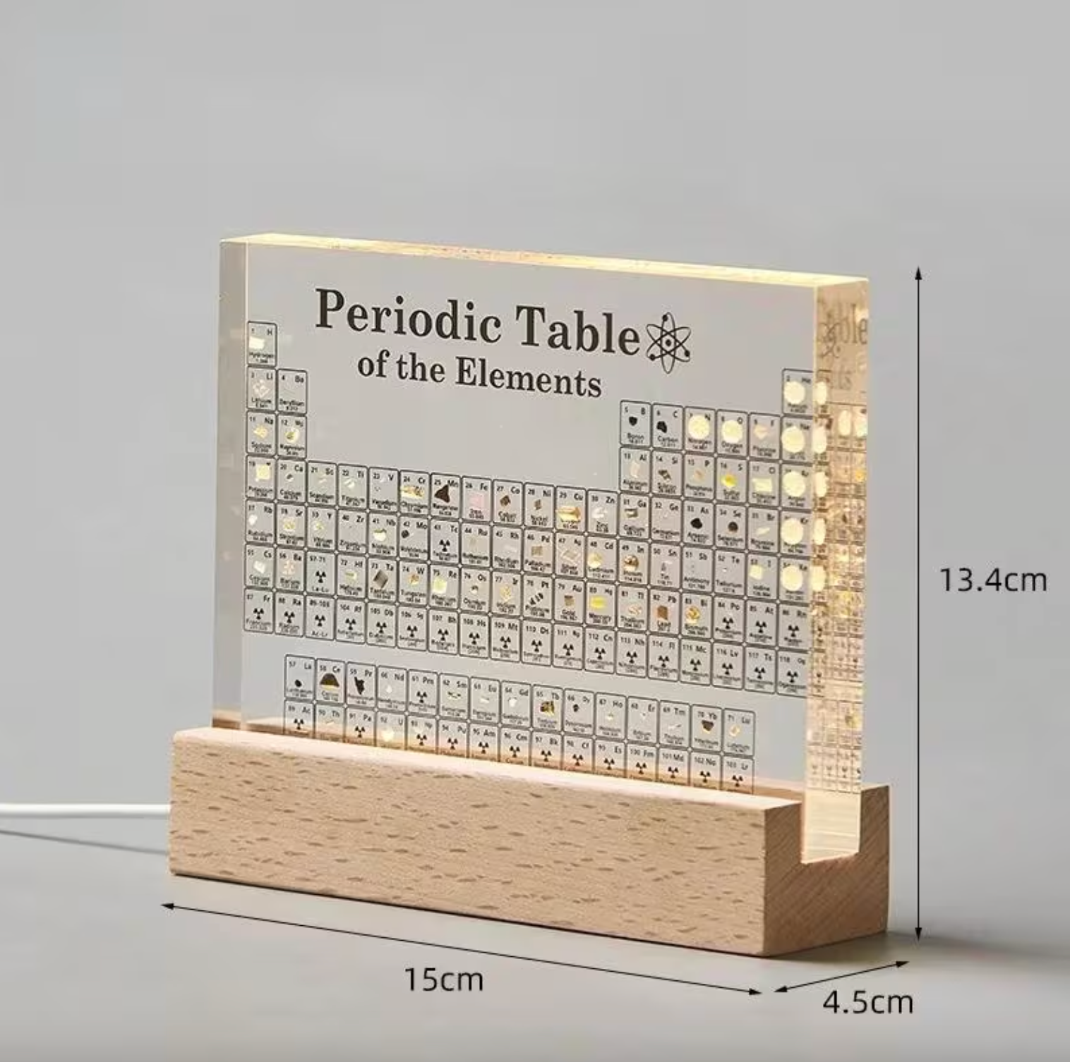Elemental Light Table Lamp - Luminara Designs