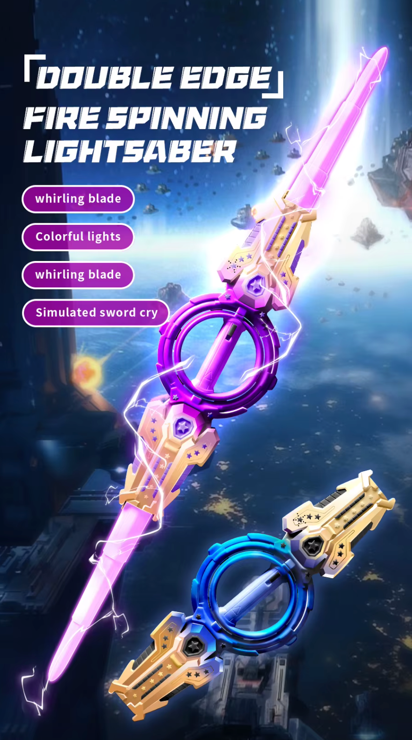 Double-Edge Lightsaber - LuminaCraft™