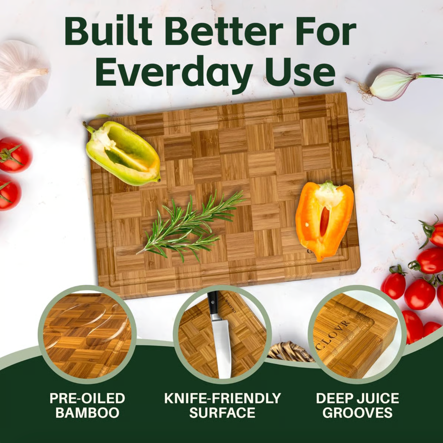 Bamboo Cutting Board Set - CulinaryCrafts™