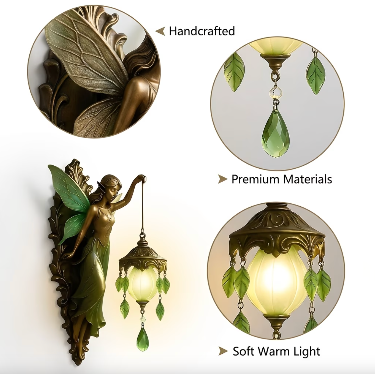 Fairy Glow Wall Lamp - Luminara™ Enchantment Series