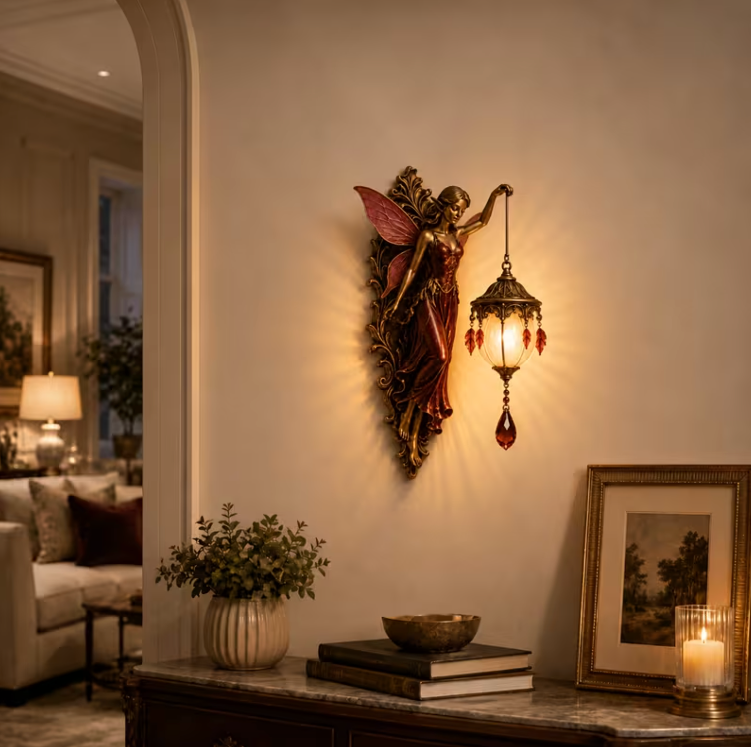 Fairy Glow Wall Lamp - Luminara™ Enchantment Series