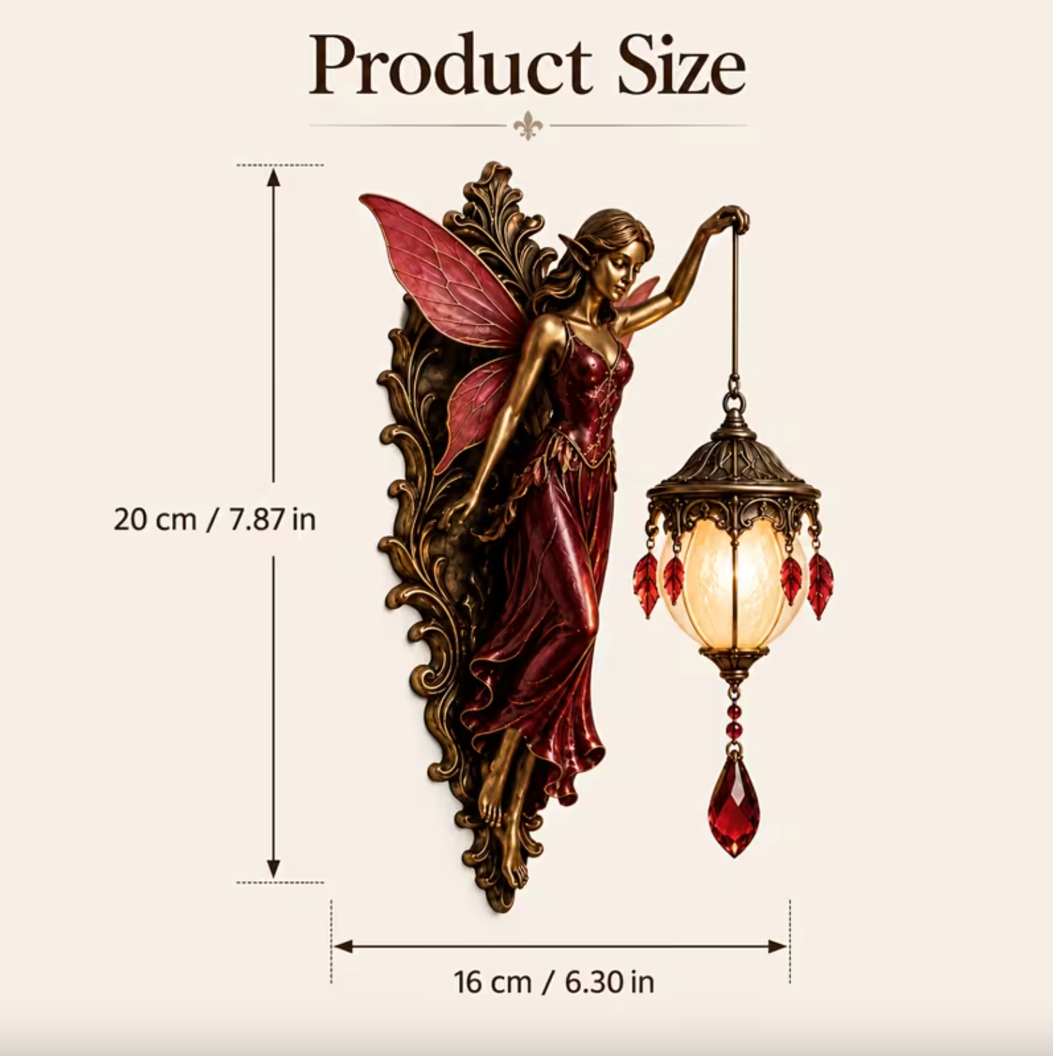 Fairy Glow Wall Lamp - Luminara™ Enchantment Series