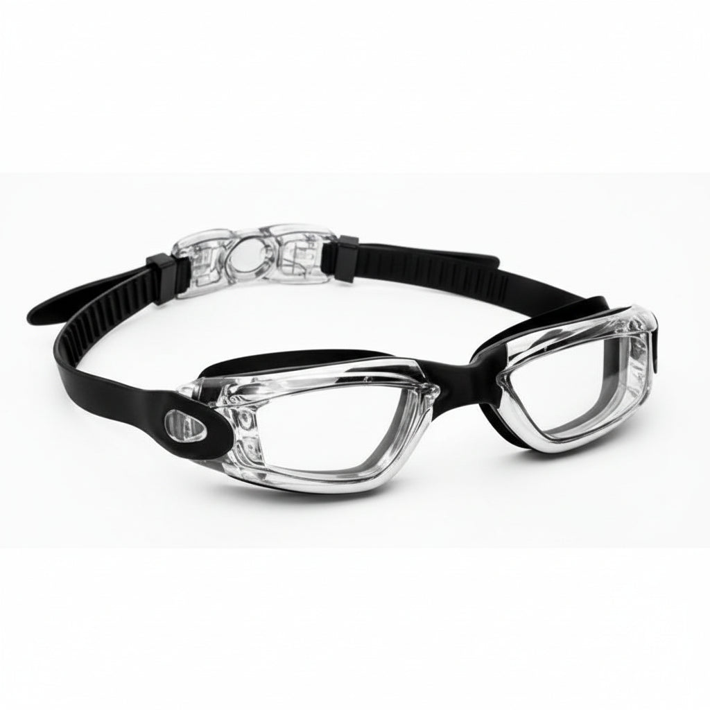 ClearVision Anti-Fog Swimming Goggles - AquaElite