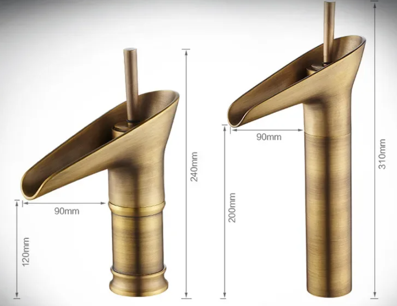 Waterfall Sink Faucet - AquaElegance