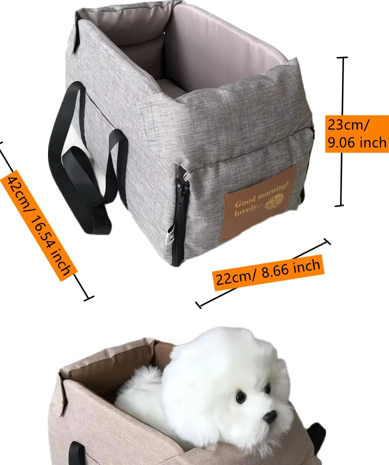 Padded Dog Car Seat - LuxePaws