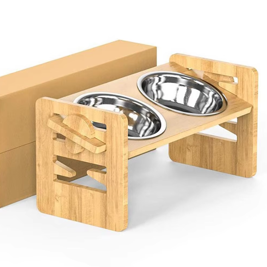 Elevated Pet Feeding Station - Pawsitive Comfort