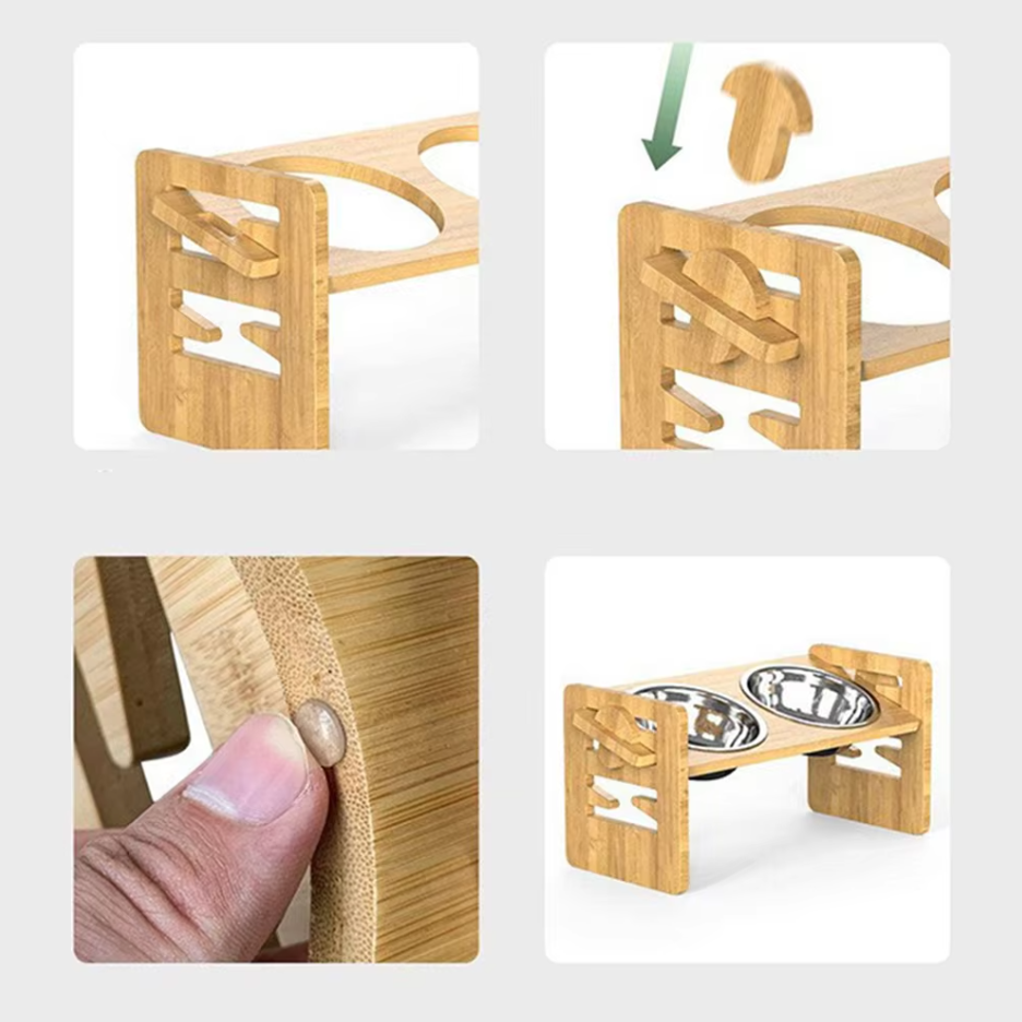 Elevated Pet Feeding Station - Pawsitive Comfort