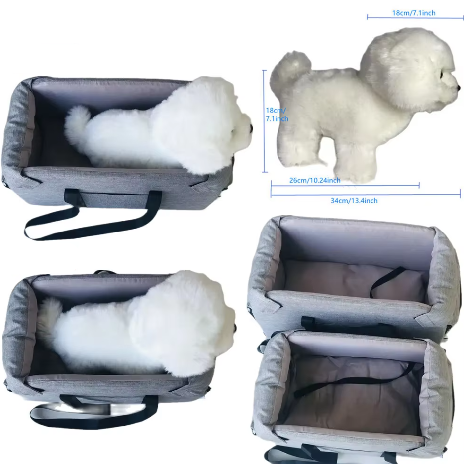 Padded Dog Car Seat - LuxePaws