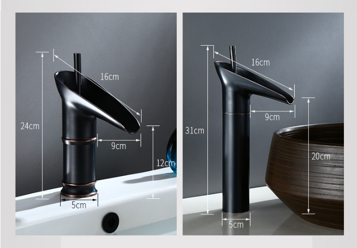 Waterfall Sink Faucet - AquaElegance