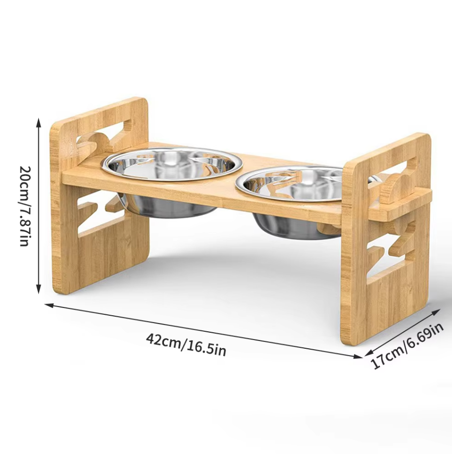 Elevated Pet Feeding Station - Pawsitive Comfort