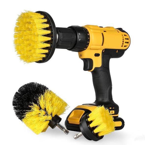 Drill Scrubber Brush Set - CleanPro Essentials