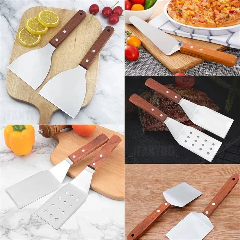 Stainless Steel Grill Spatula - GrillMaster Pro
