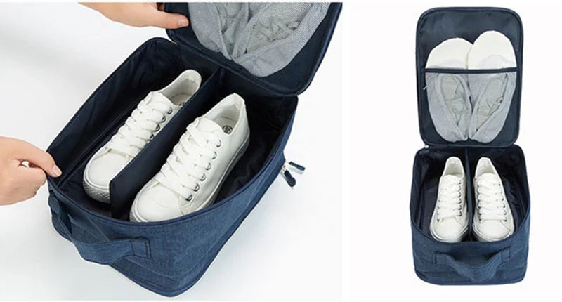 Travel Shoe Organizer Bag - LuxeCarry