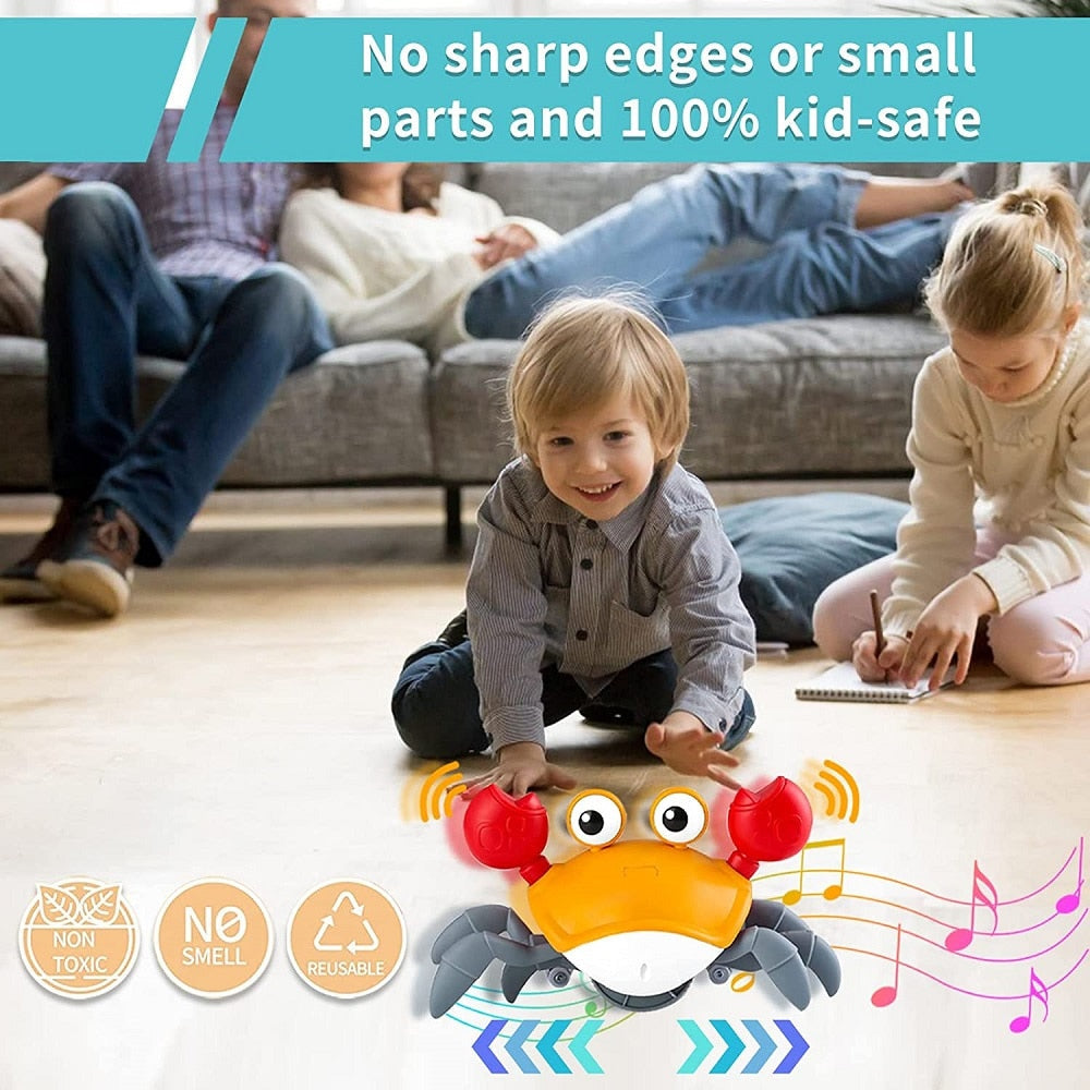 Crawling Interactive Escape Crab - AquaJoy