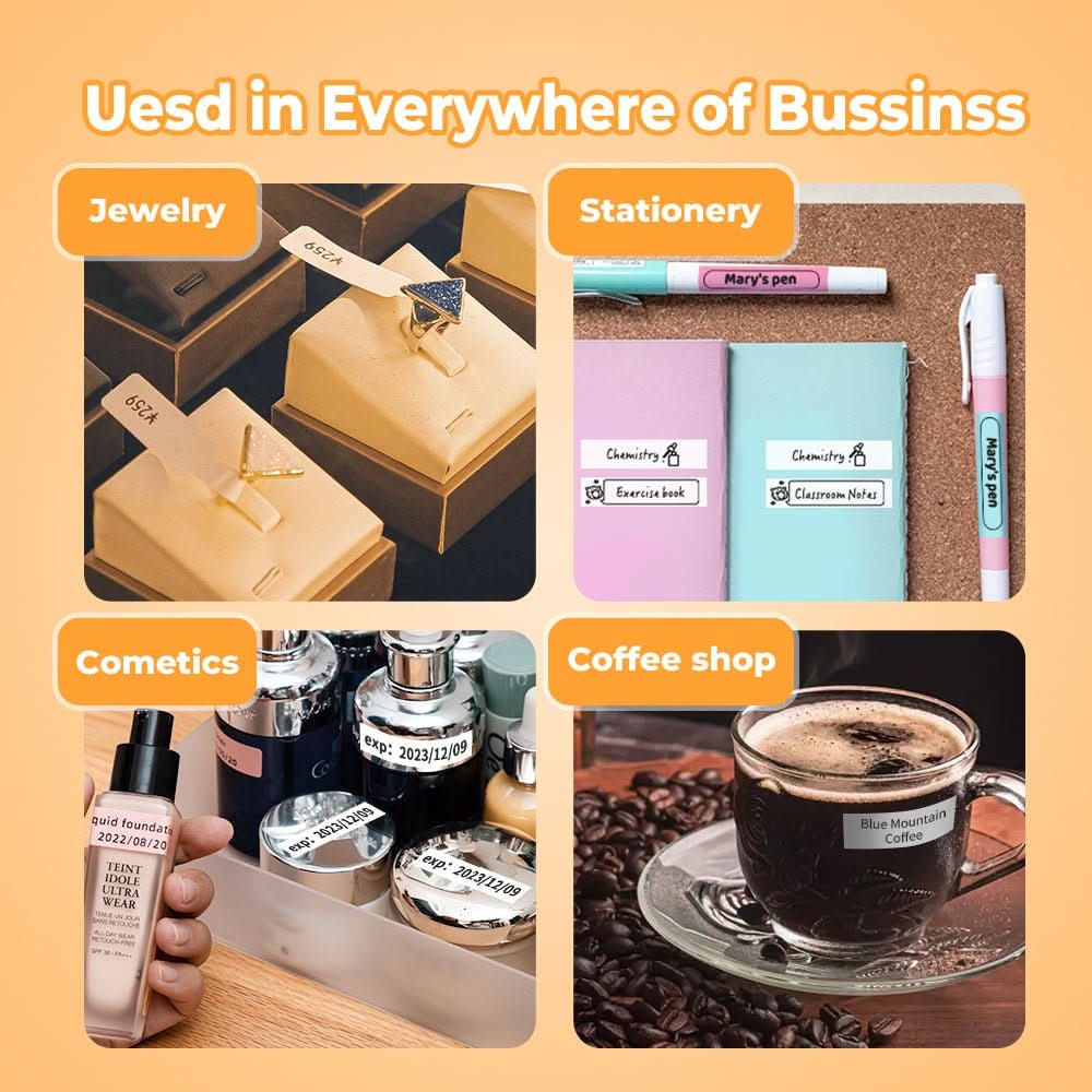 Label Printer Pro - SyncTech Portable Bluetooth Thermal Printer