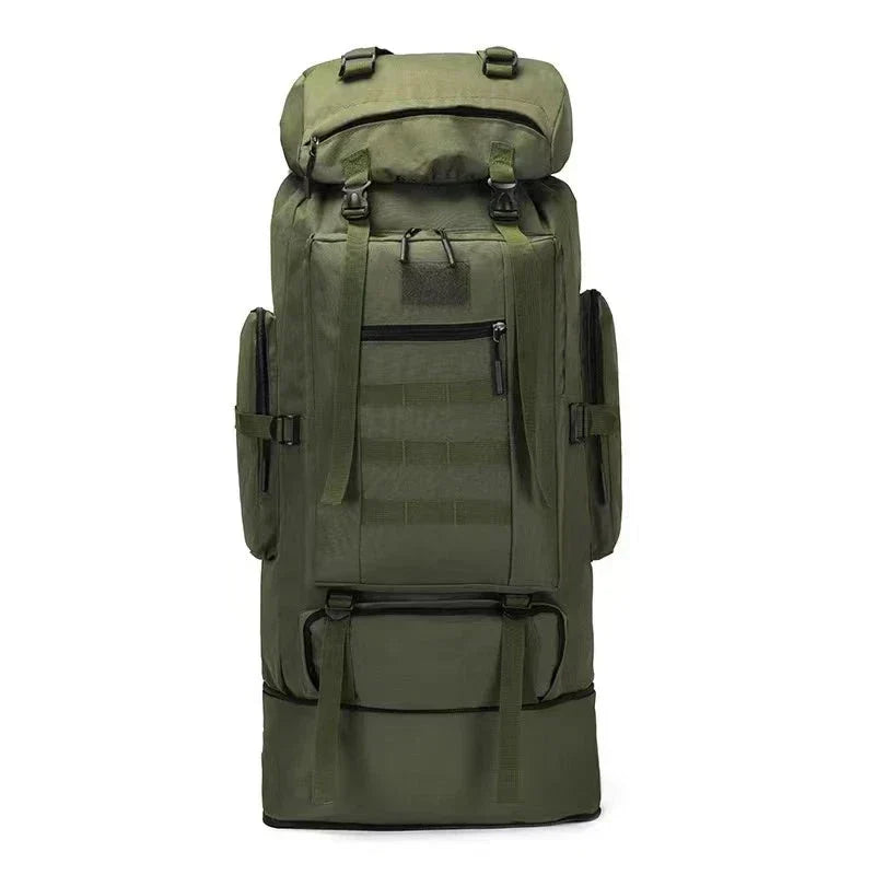 AdventurePro Large Waterproof Hiking Backpack - 80L Capacity