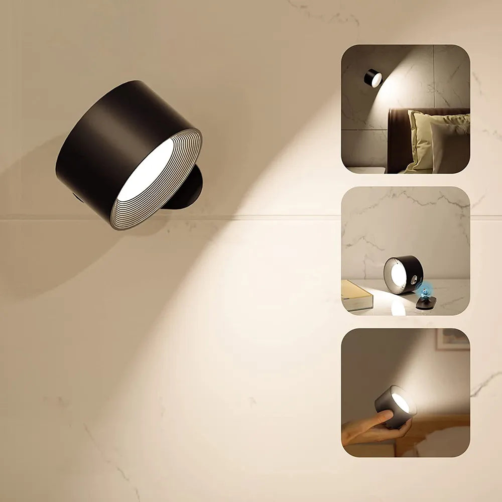 Wireless Wall Light - LumaNest with Adjustable Brightness