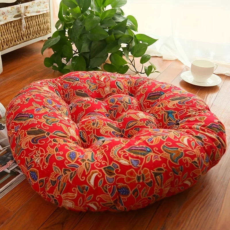 Boho Floor Cushion - LumaNest™ with Eco-Friendly Fabric