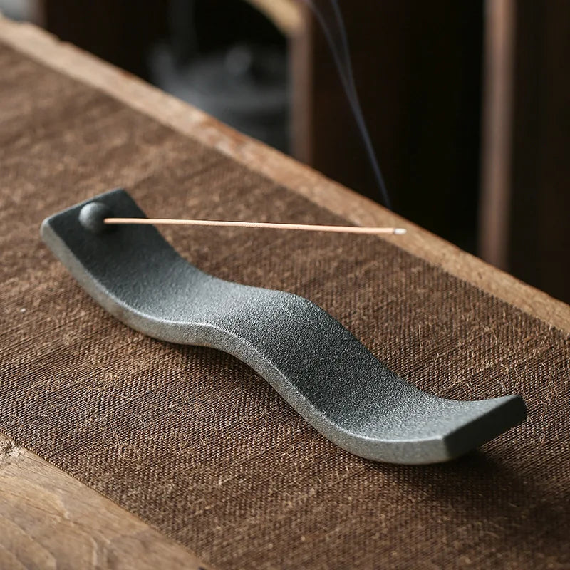 Ceramic Incense Holder - Tranquil Essence