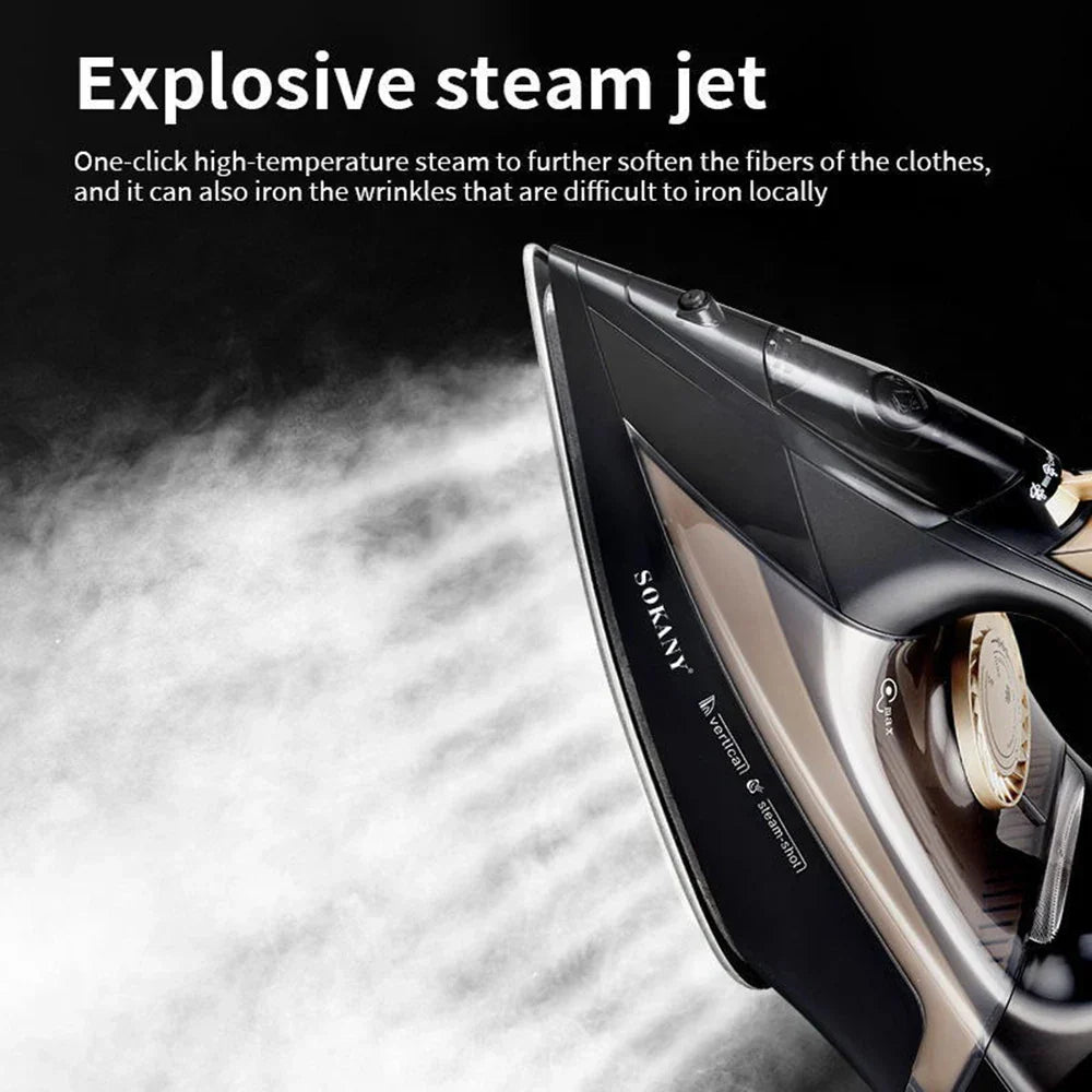 Steam Iron - LuxePress Wireless Precision Technology