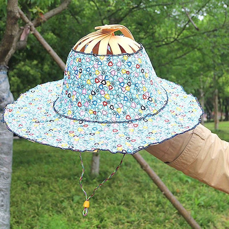 Bamboo Folding Hat - EcoChic Essentials
